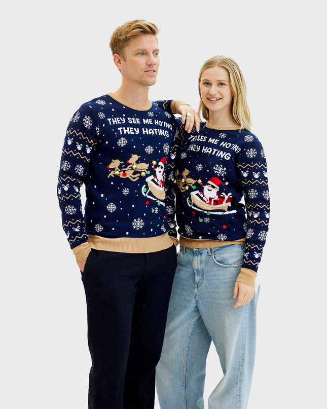 They See Me Ho'ing Sweater for Women - Light-Up Design