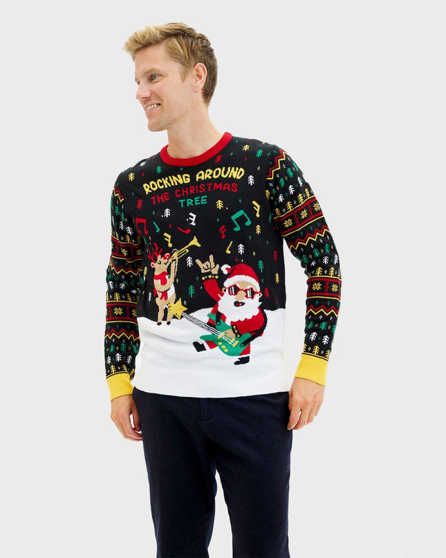 Rocking Around The Christmas Tree Sweater for Men