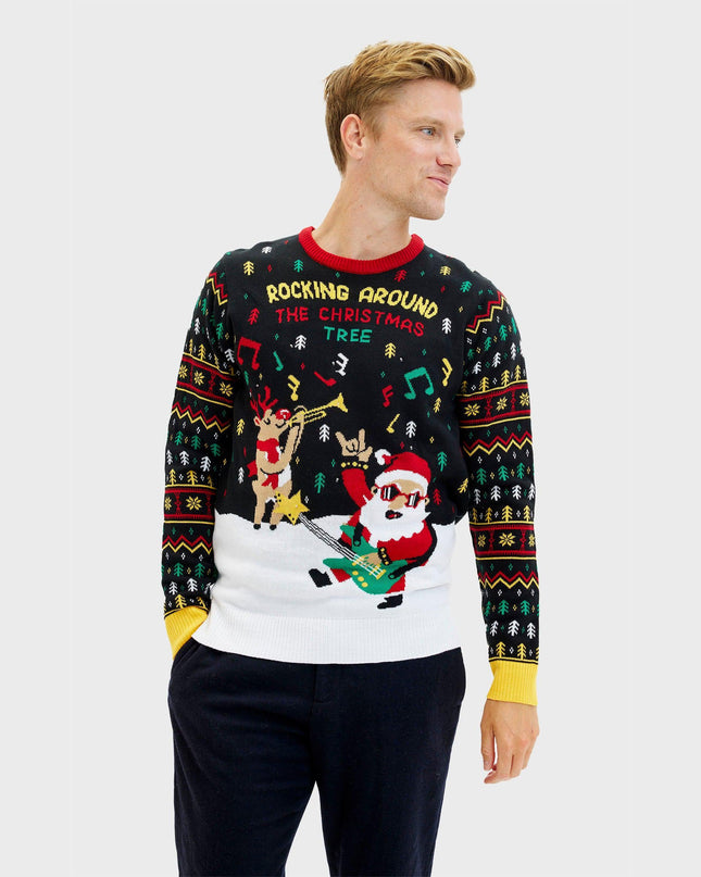 Rocking Around The Christmas Tree Sweater for Men