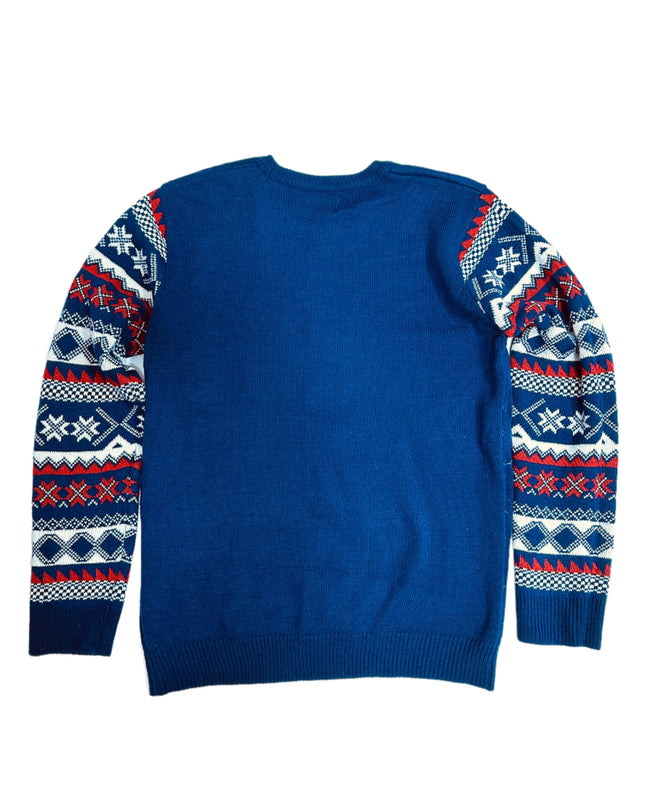 Vintage Christmas Sweater - Hat-Wearing Polar Bear | Tags: Christmas