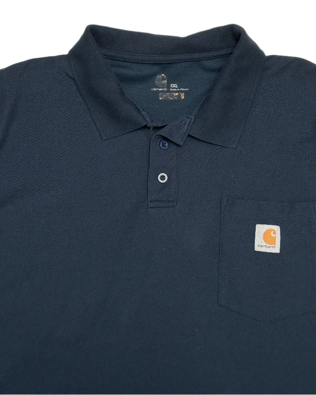 Carhartt Vintage Polo Blue for Men and Women