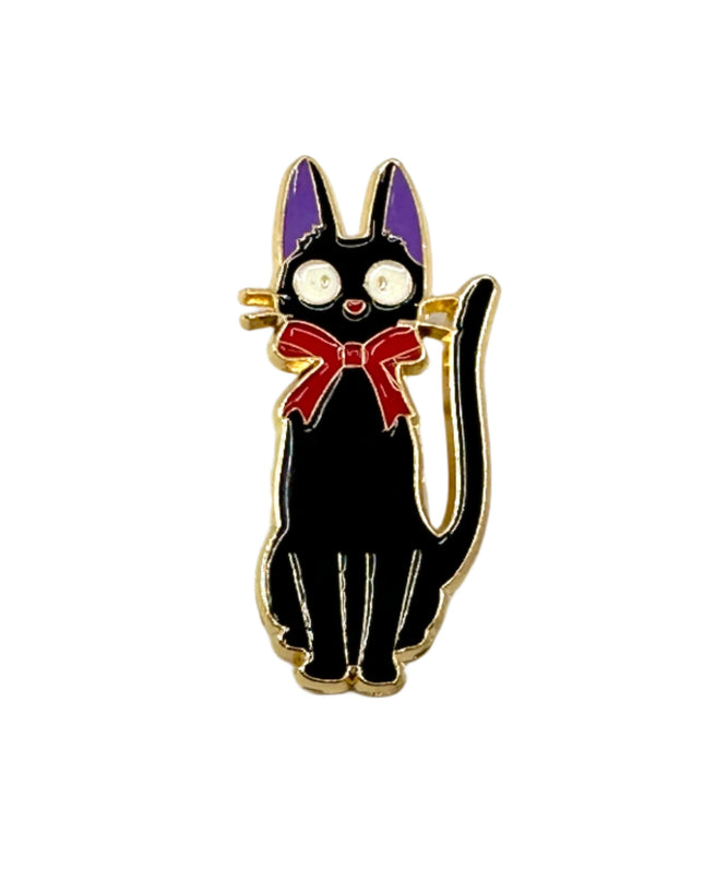 Bow Cat Pin - Stylish Accessory for Fashionable Cats