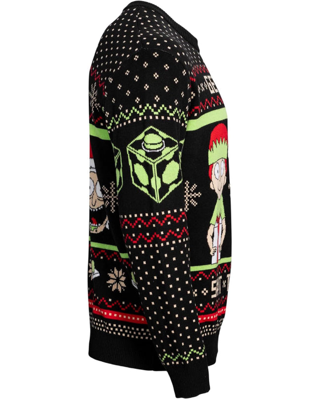 Rick and Morty Get Your Shit Together Ugly Sweater