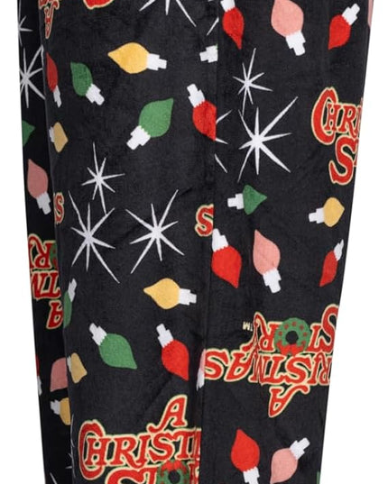 A Christmas Story Fleece Jouluvalot -pyjamahousut