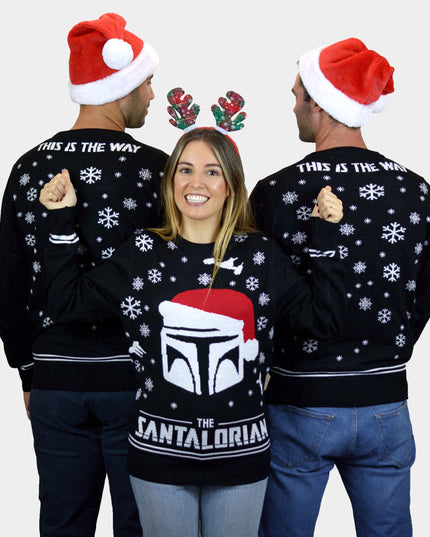 Women's Christmas Sweater The Santalorian