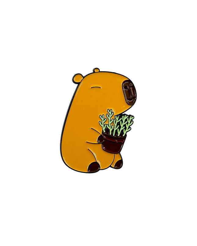 Capybara XVII Brooch | Family Pajama Accessory