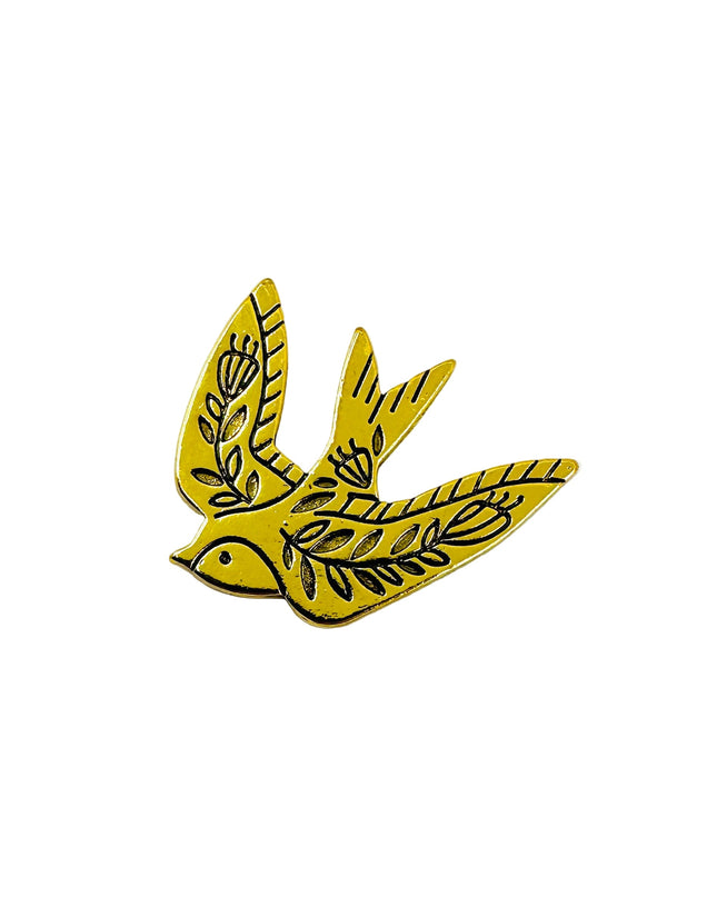 Brooch - Swallow | Family Pajama Accessories for Christmas