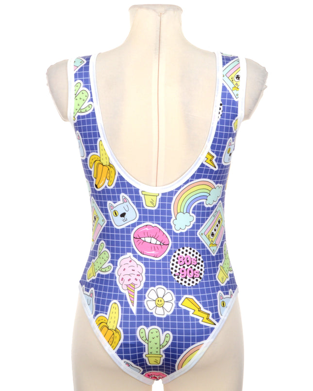 Trendy 80s Style Swim Dress for the Beach