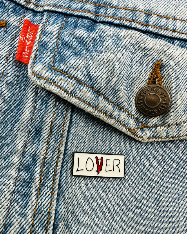 Lover/Loser Pin Badge