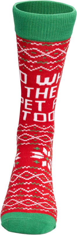 Agent Todd and Margo Christmas Vacation Unisex Socks