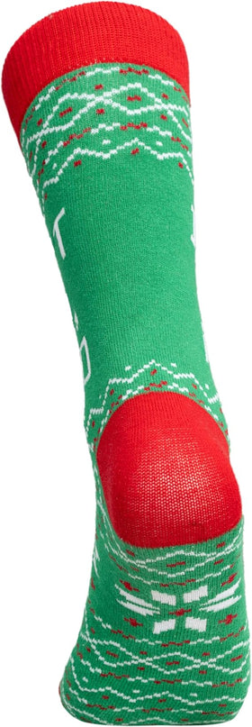 Agent Todd and Margo Christmas Vacation Green Unisex Socks