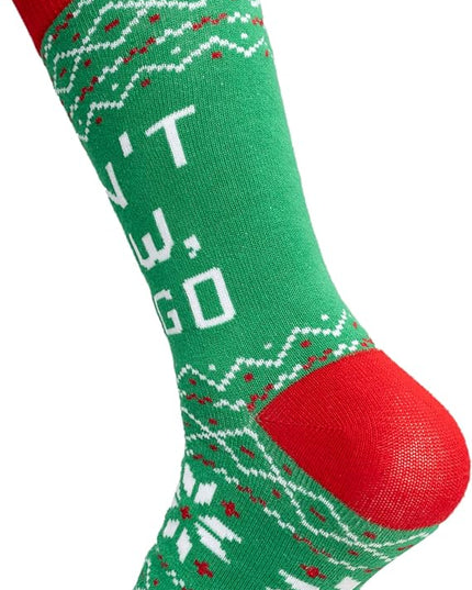 Agent Todd and Margo Christmas Vacation Green Unisex Socks