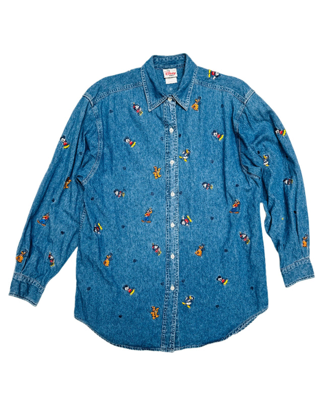 Vintage Denim Shirt - The Walt Disney Store | Family Christmas Pajamas