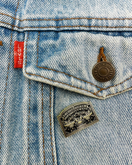 Spirit Board Pin Badge | Tags: Accessories,Halloween