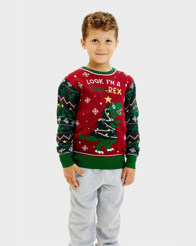The Tree-REX Sweater for Kids