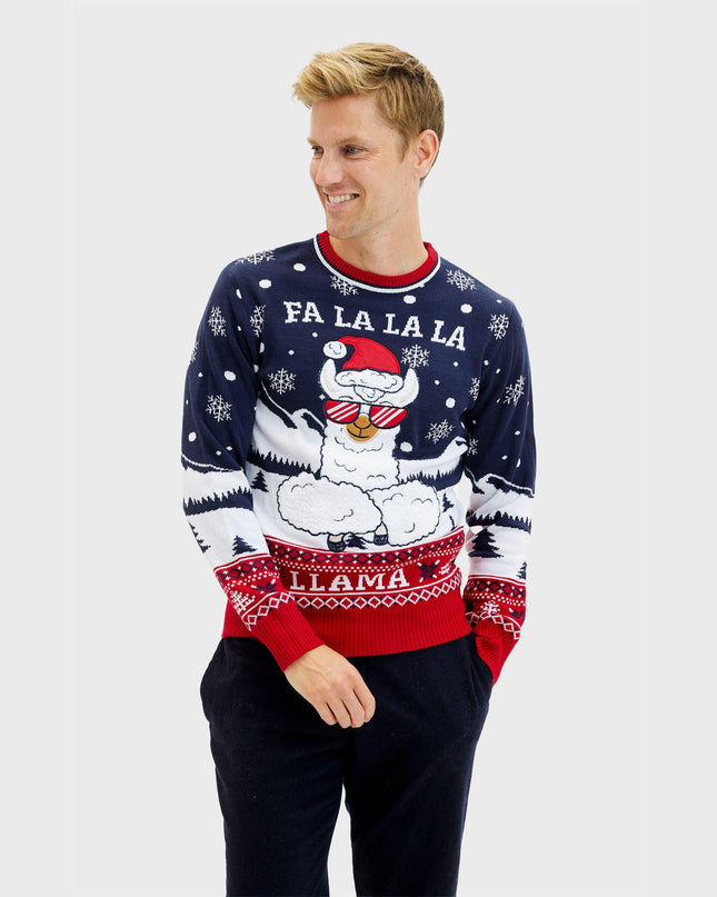 Fa La La La Llama Sweater for Men - Bestsellers