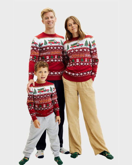 Driving Home for Christmas Sweater for Women - Trine Collection