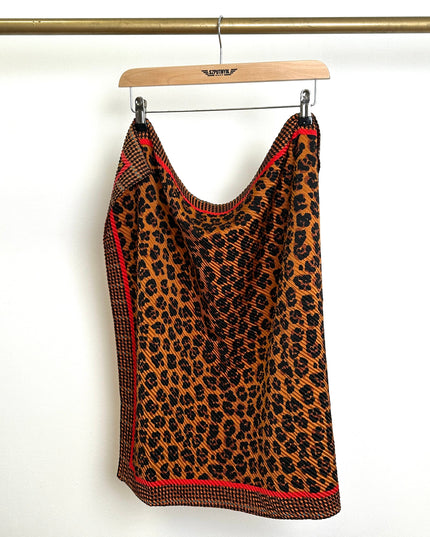 Vintage Scarf - Crepe Leopard Limited Collection Accessories