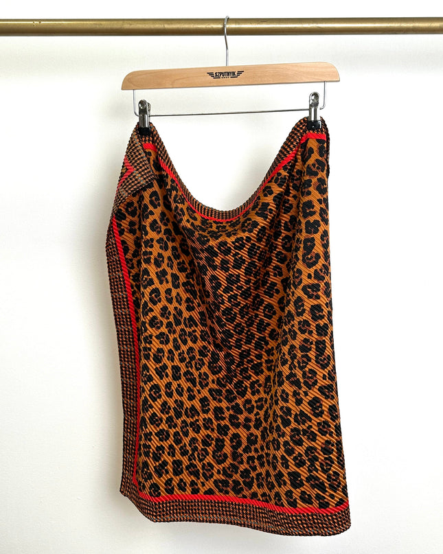 Vintage Scarf - Crepe Leopard Limited Collection Accessories