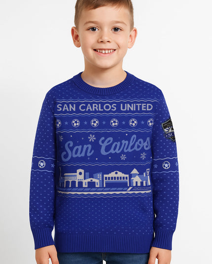 Kids San Carlos United Holiday Knit Sweater