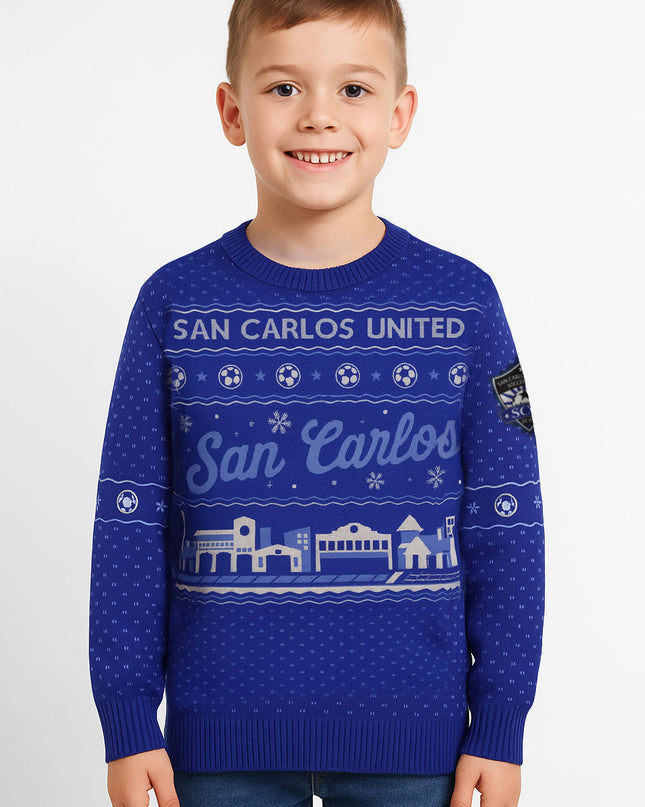 Kids San Carlos United Holiday Knit Sweater