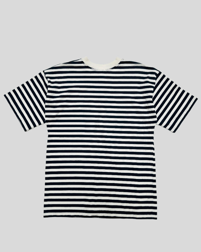 Vintage Puma Striped Tee for Men and Women