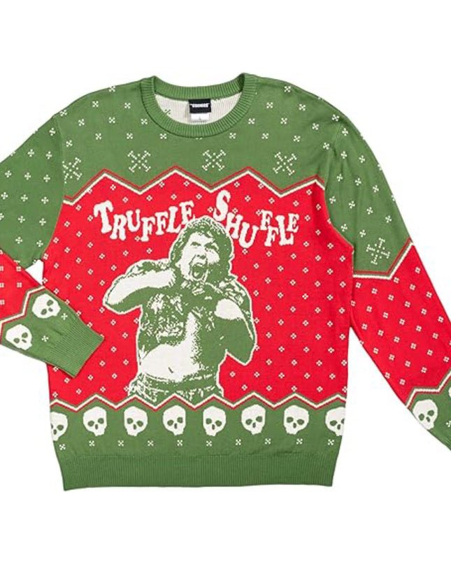 Goonies Truffle Shuffle Ugly Christmas Sweater