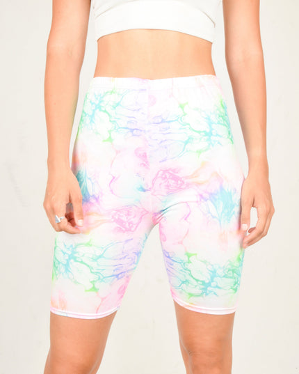 Watercolor Bike Shorts