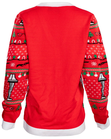 A Christmas Story Leg Lamp Button Up Cardigan