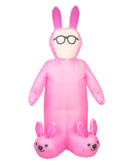 A Christmas Story Ralphie Pink Bunny Inflatable Decoration