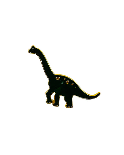 Brooch - Brachiosaurus | Green Dinosaur Accessories for Women