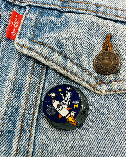 Astronaut IV Pin for Family Christmas Fun