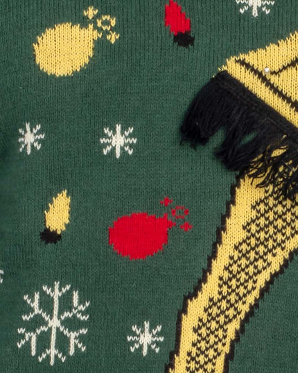 A Christmas Story Fragile Leg Lamp LED Sweater