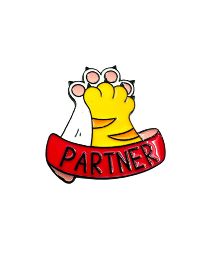 Partner Enamel Pin Badge