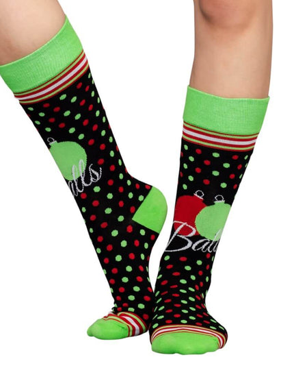 Balls Ugly Christmas Socks for Adults