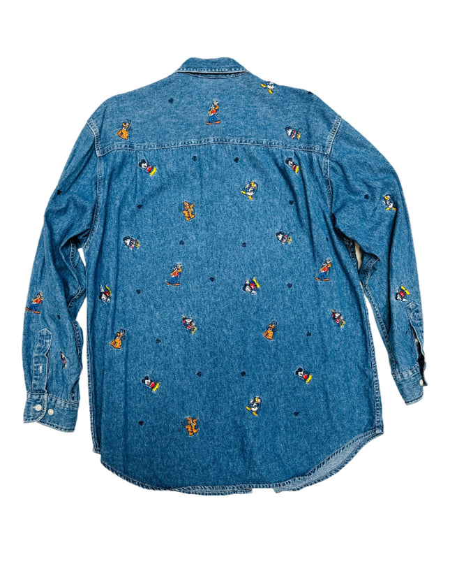 Vintage Denim Shirt - The Walt Disney Store | Family Christmas Pajamas