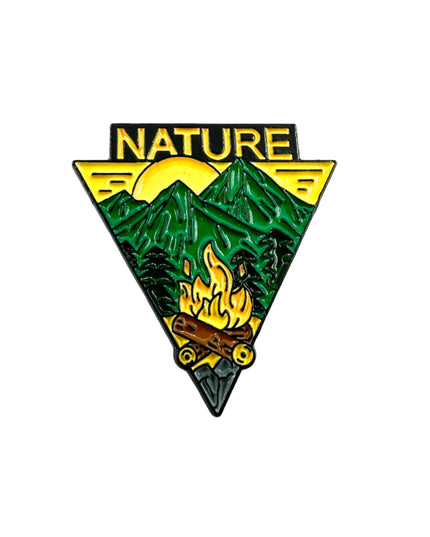 Nature Pin Badge | Tags: Accessories