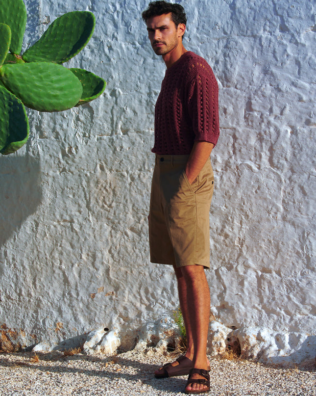 Grünland Mogano Double Strap Men's Slippers