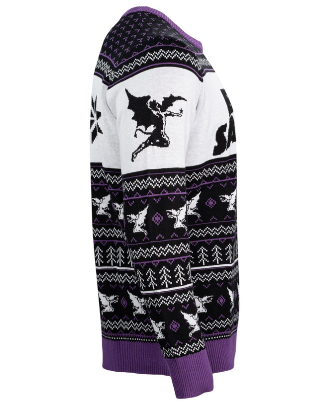 Black Sabbath Flying Demon Ugly Sweater