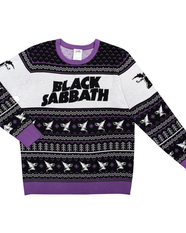 Black Sabbath Flying Demon Ugly Sweater