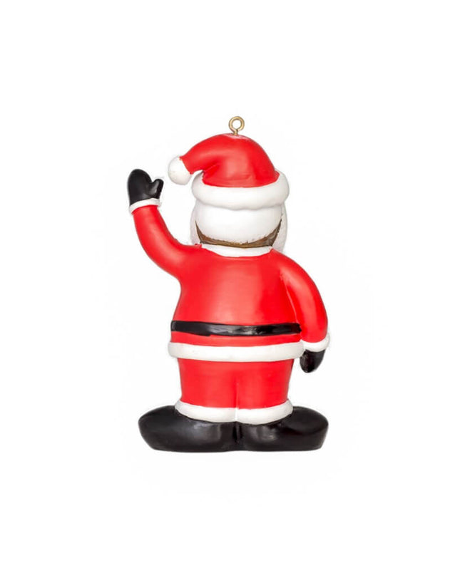 Black Santa Christmas Tree Ornament