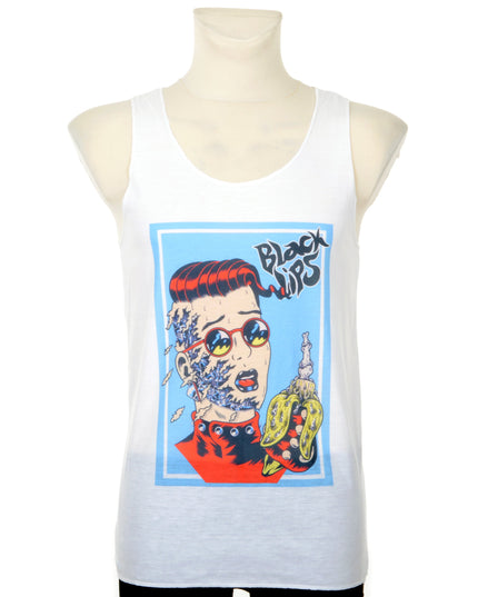 Black Lips Band Tank Top for Men and Women | Outlet Sale