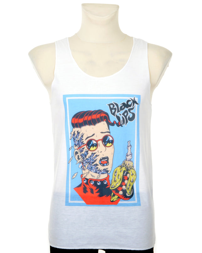 Black Lips Band Tank Top for Men and Women | Outlet Sale