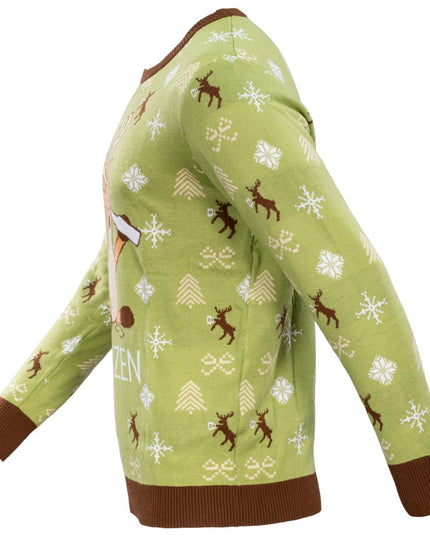 Blitzen Drunk Funny Adult Ugly Christmas Sweater