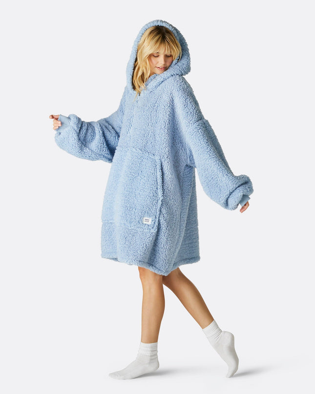 Blue Sherpa HappyHoodie