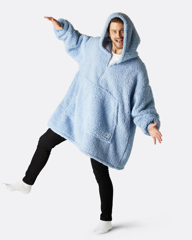 Blue Sherpa HappyHoodie