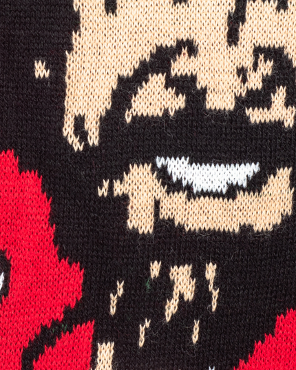 Women's Bob Ross Happy Little Trees Ugly Christmas Sweater