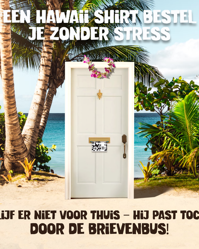 Saariseikkailu-teemainen havaijipaita