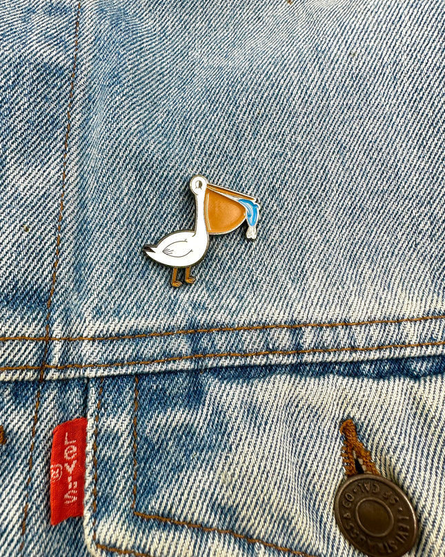 Pelican Pin Badge | Tags: Accessories