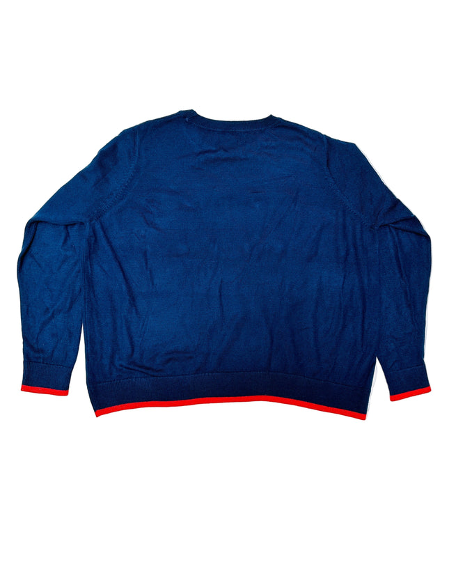 Vintage Christmas Sweater - Jumping Reindeer | Holiday Apparel